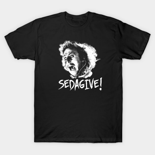 WHITE ART - SEDAGIVE! T-Shirt by TattoVINTAGE